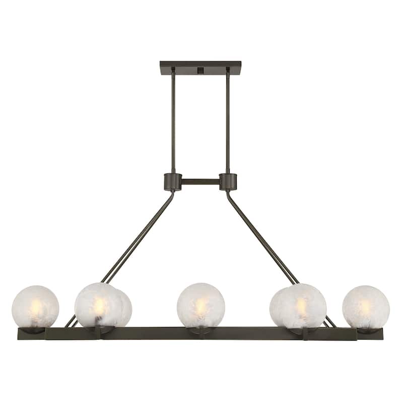Savoy House 1-1016-8 Darien 8 Light 48" Wide Linear Chandelier
