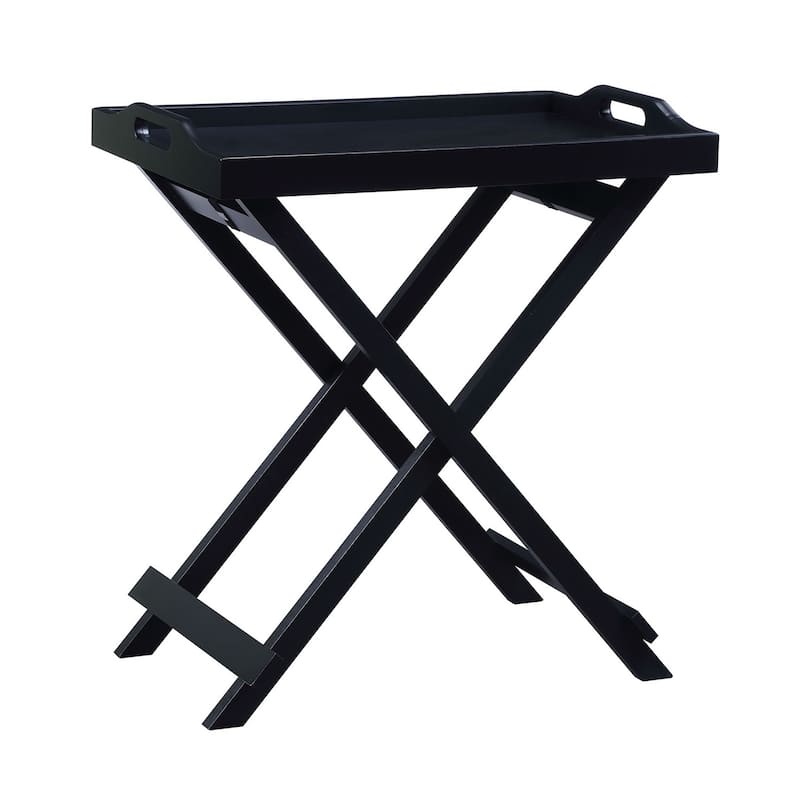 Convenience Concepts Designs2Go Folding Tray Table - Black