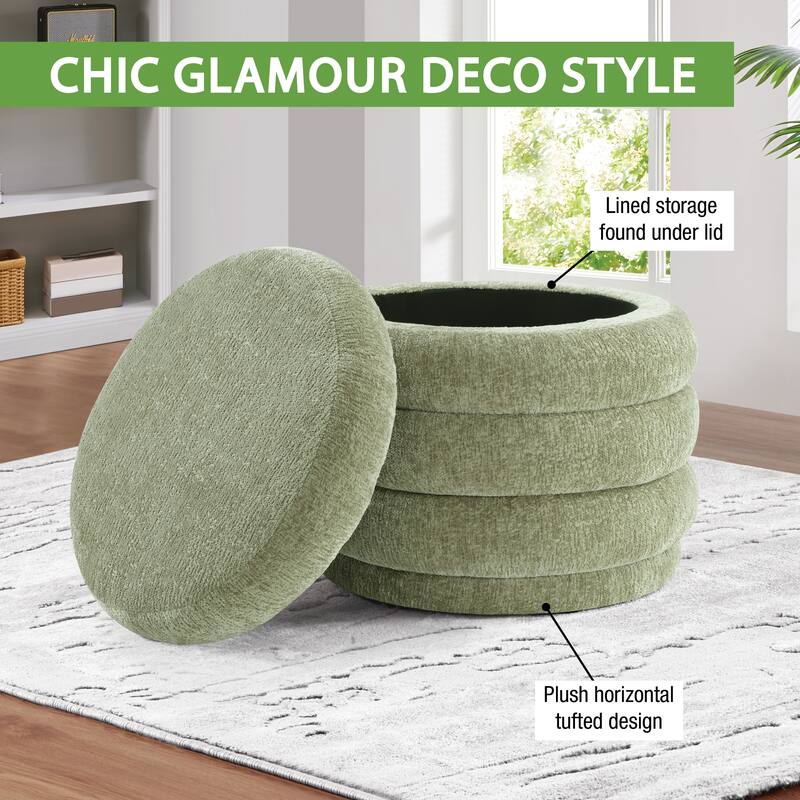 Cecil Storage Ottoman