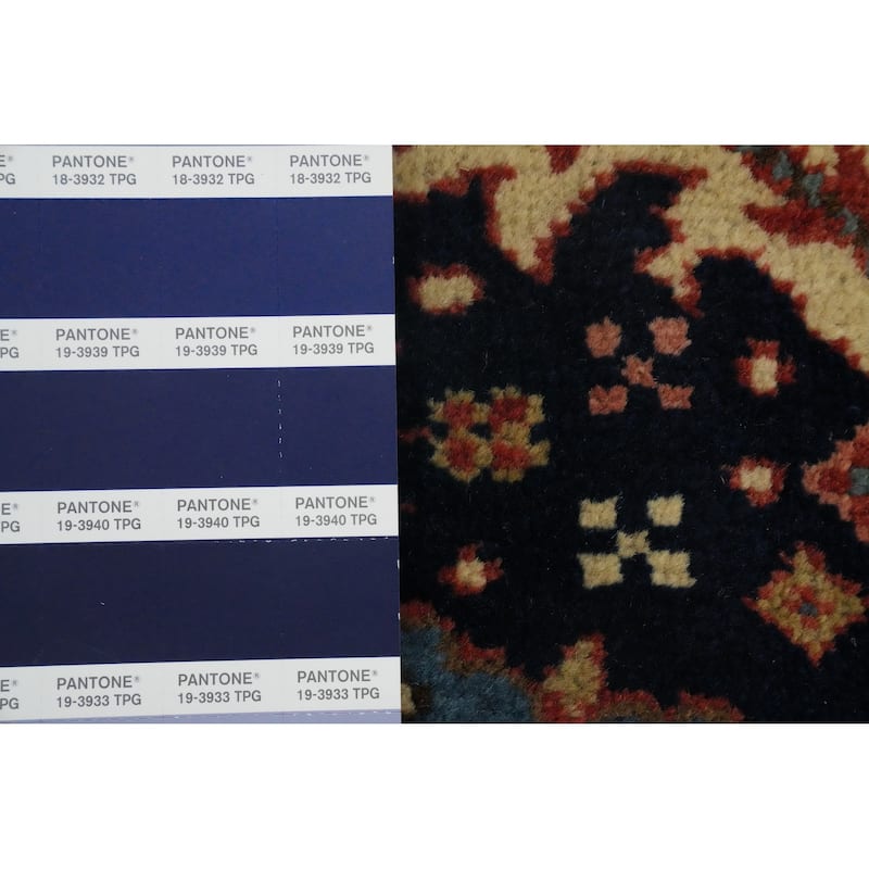 Hand Knotted Oriental 100% Wool Carpet Traditional Medallion Oranges & Rust Heriz Area Rug - 11' 11'' X 9' 3''