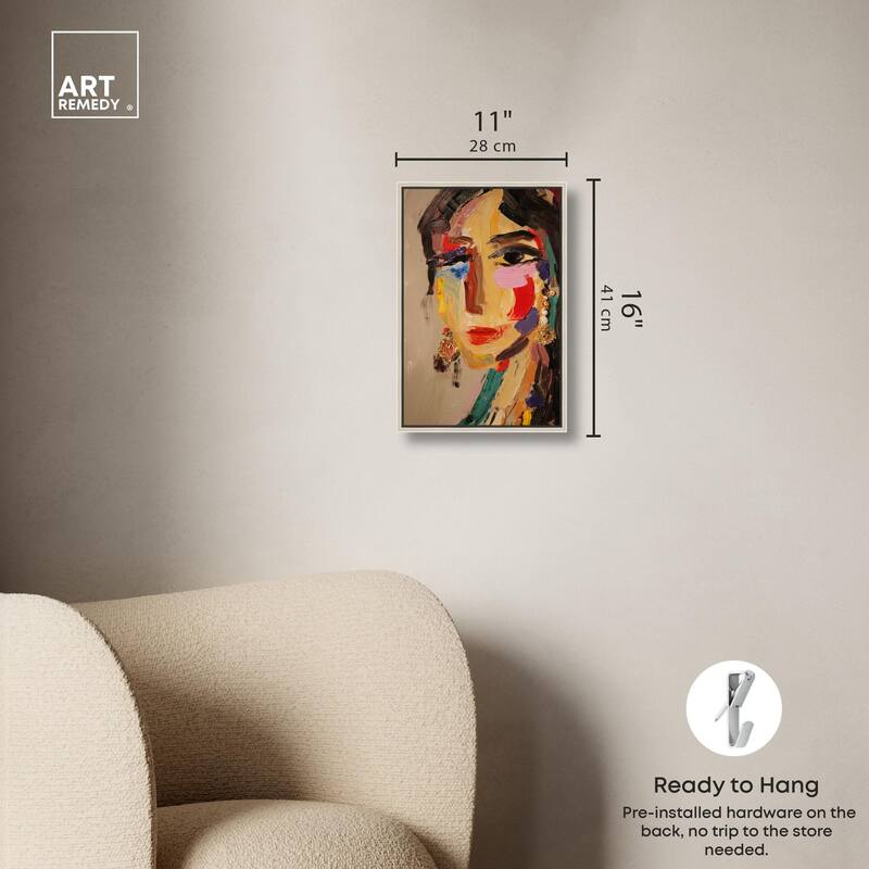 Colorful Expression II Canvas by Art Remedy
