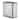Qualiazero 16 Gal (8 Gal dual unit) Rectangular Recycle Step Can - Stainless Steel