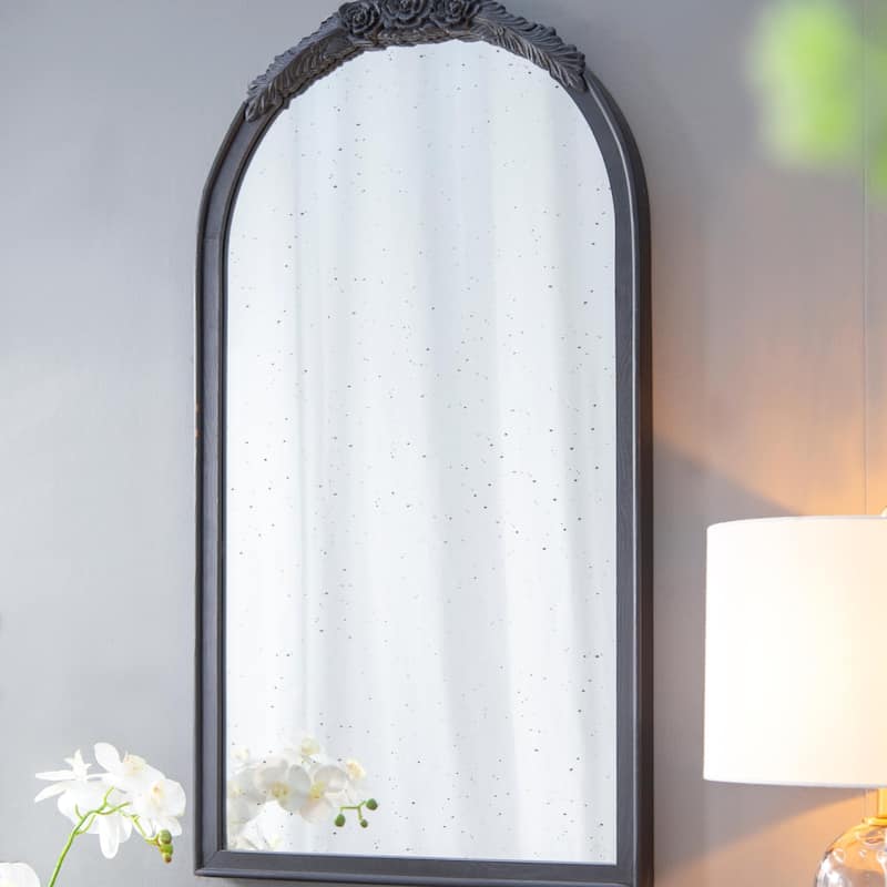 Mid-Century Style Living Room Oval Mirror