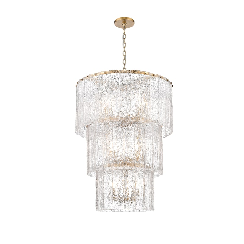 Z-Lite Glacier 12 Light Chandelier