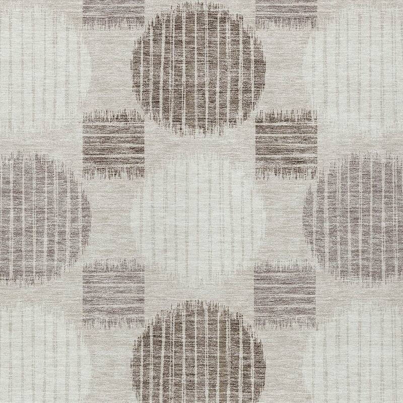 HomeRoots Geometric Transitional Rectangle Outdoor Rug