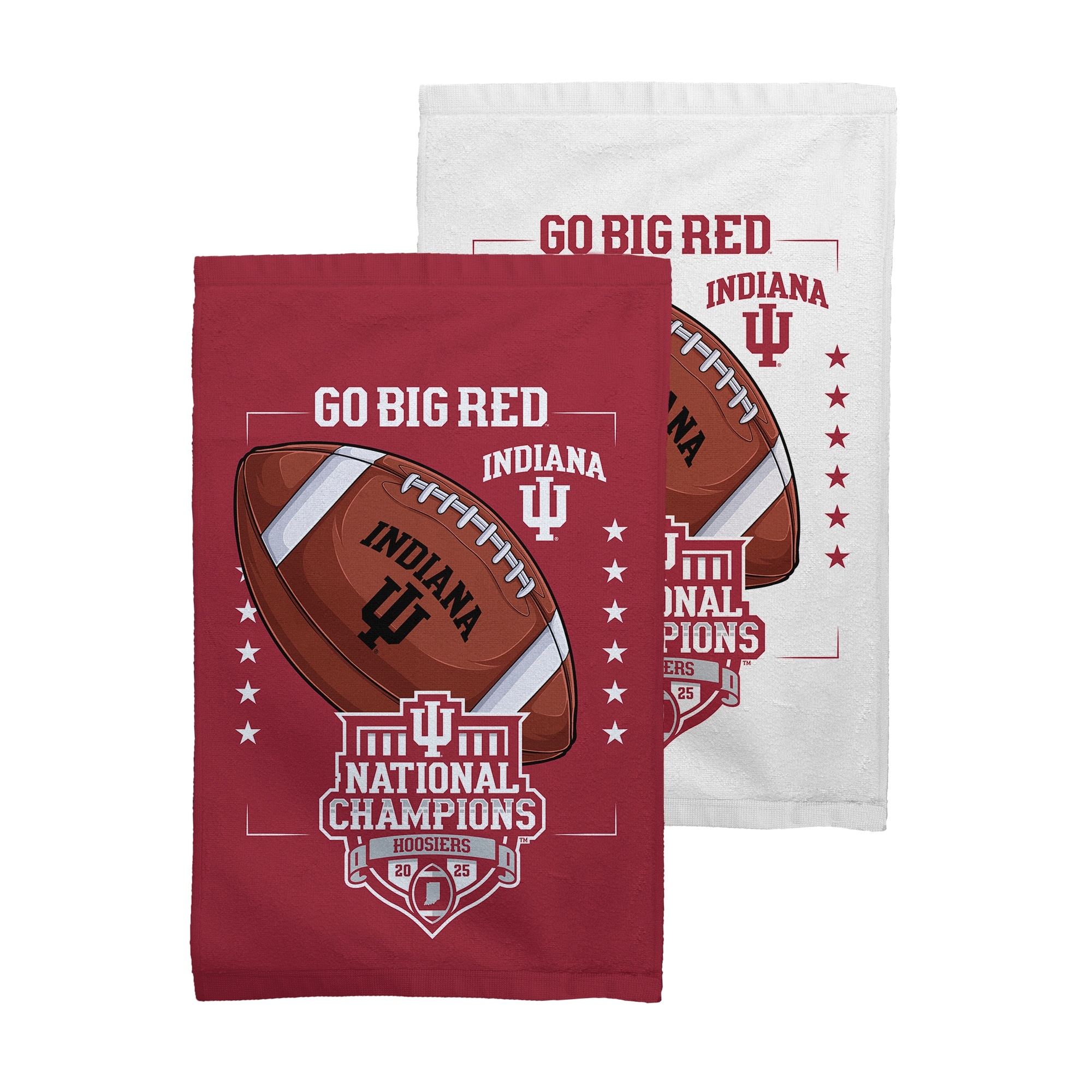 NCAA 2025 Football Championship Indiana Hoosiers Fan Towel