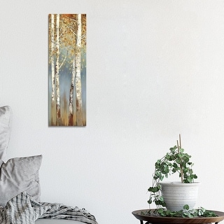 iCanvas "Butterscotch Birch Trees I" by Allison Pearce Canvas Print