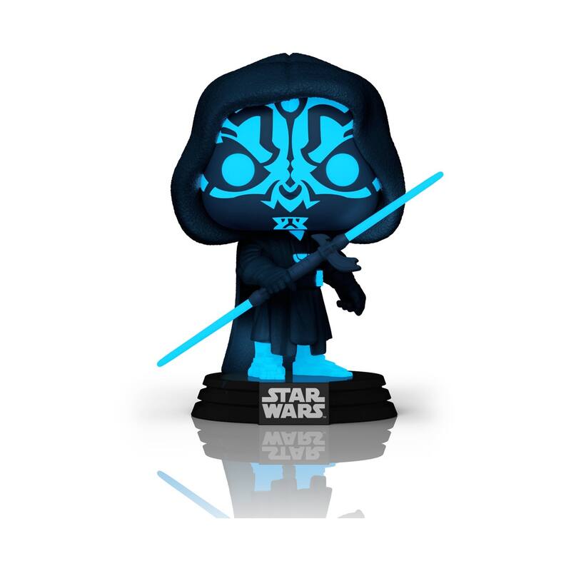Funko POP! Star Wars Hologram Darth Maul (Glow) Specialty Series Figure (#740) - Multi-Color