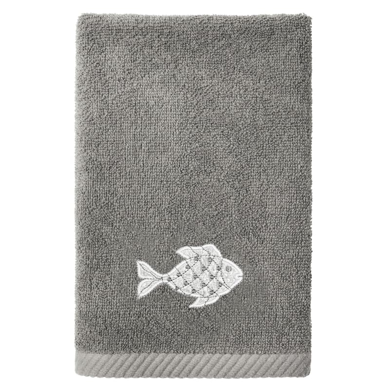 Authentic Hotel and Spa Turkish Cotton Figi 3PC Embellished Towel Set