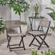 Option Dark Gray, Brown Wicker
