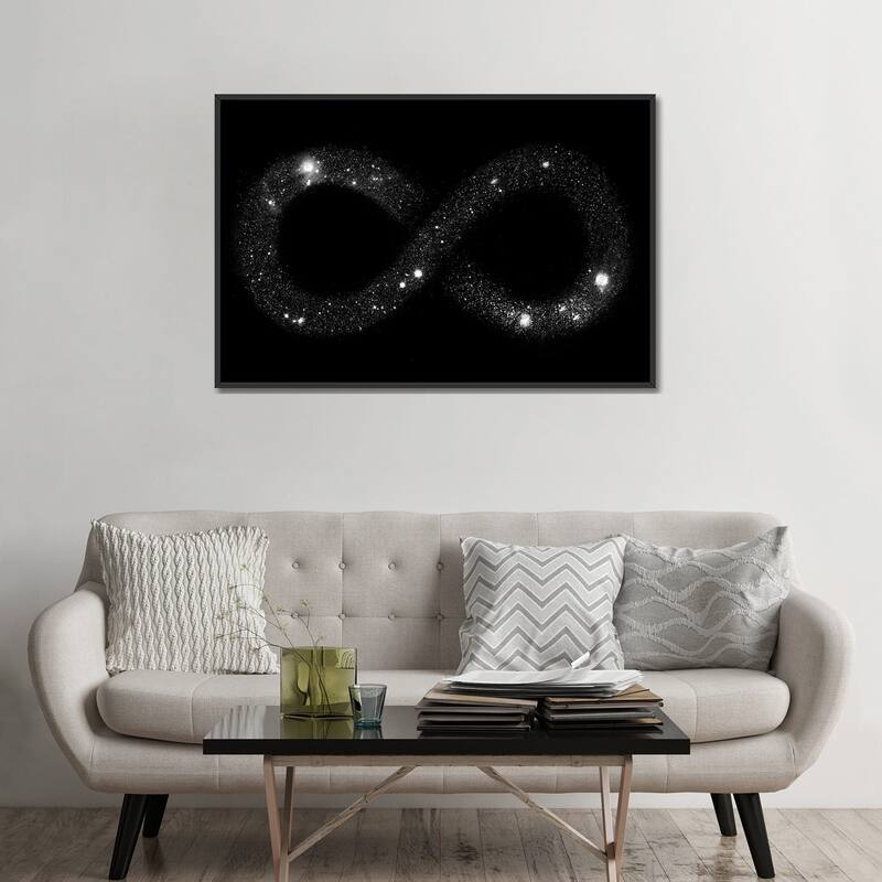 iCanvas "Universe Infinity" by Florent Bodart Framed Canvas Print