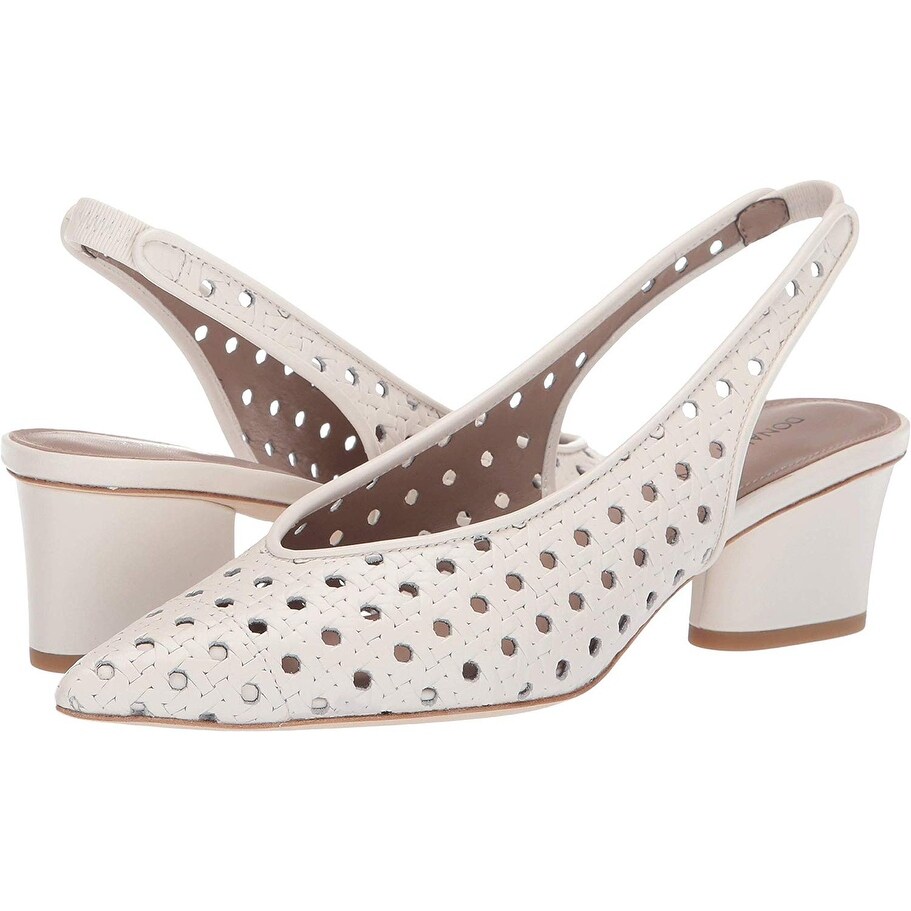 donald pliner white shoes