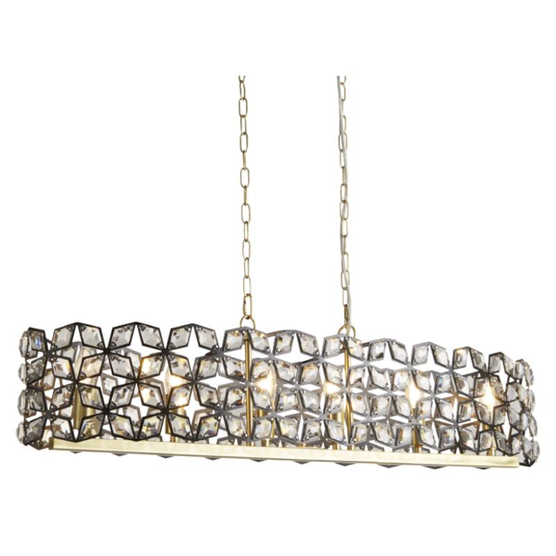 Transparent Crystal Ceiling Chandelier