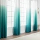 preview thumbnail 18 of 34, Chanasya Ombre Gradient Bedroom Semi-Sheer Window Curtain Panel Pair (Set of 2)