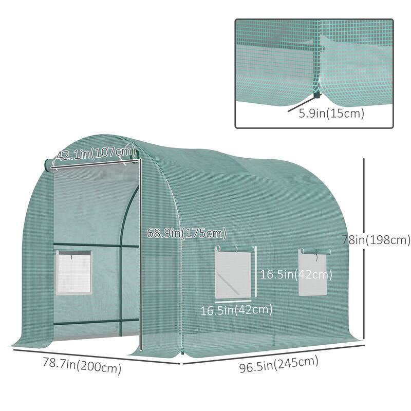 Heavy Duty Walk-in Greenhouse