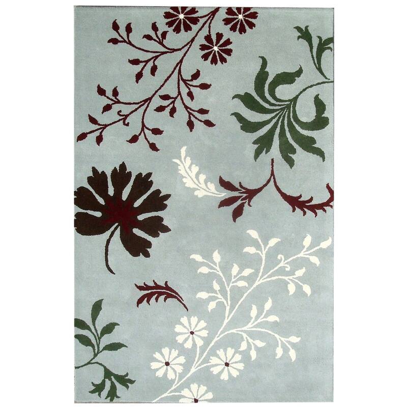 SAFAVIEH Handmade Soho Fallon Blue New Zealand Wool Rug