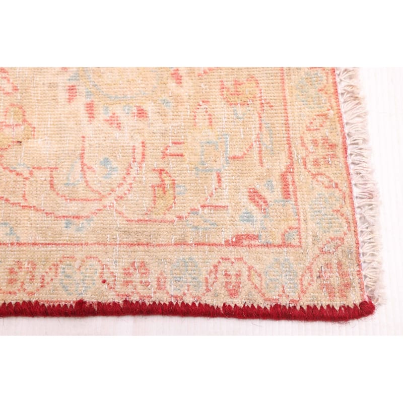 ECARPETGALLERY Hand-knotted Antalya Vintage Red Wool Rug - 8'10 x 12'6