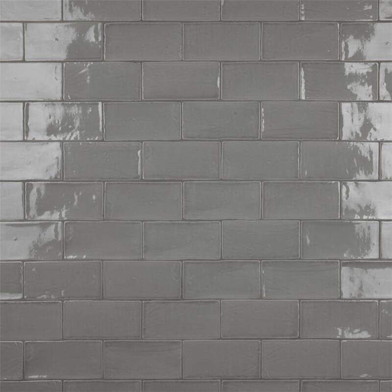 Merola Tile Chester Grey 3" x 6" Ceramic Wall Tile