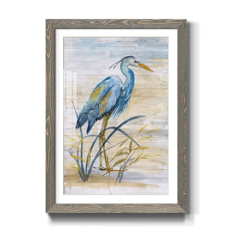 Blue Heron I-Premium Framed Print - Ready to Hang