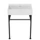 Option 24in L White+Black