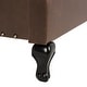 preview thumbnail 6 of 6, SAFAVIEH Hathaway Brown Bed (Queen)