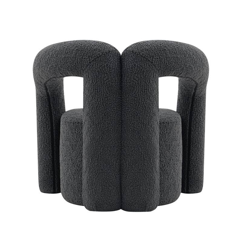 Manhattan Comfort Modern Darian Boucle Accent Chair