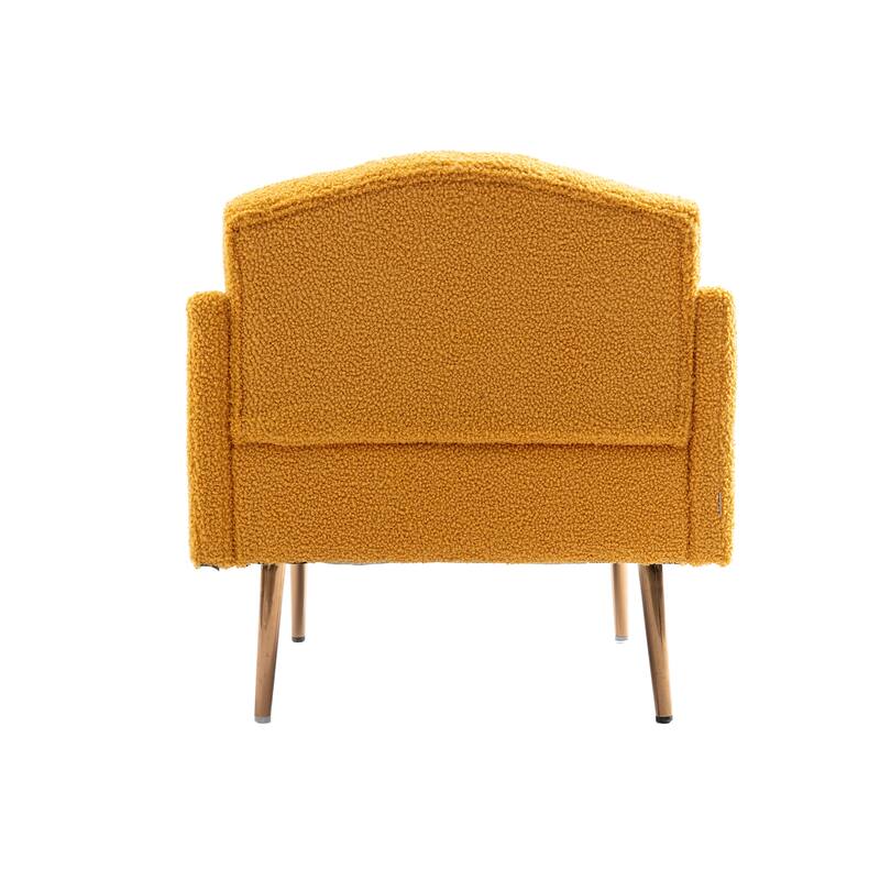 Tufted Decorative Fabric Armchair
