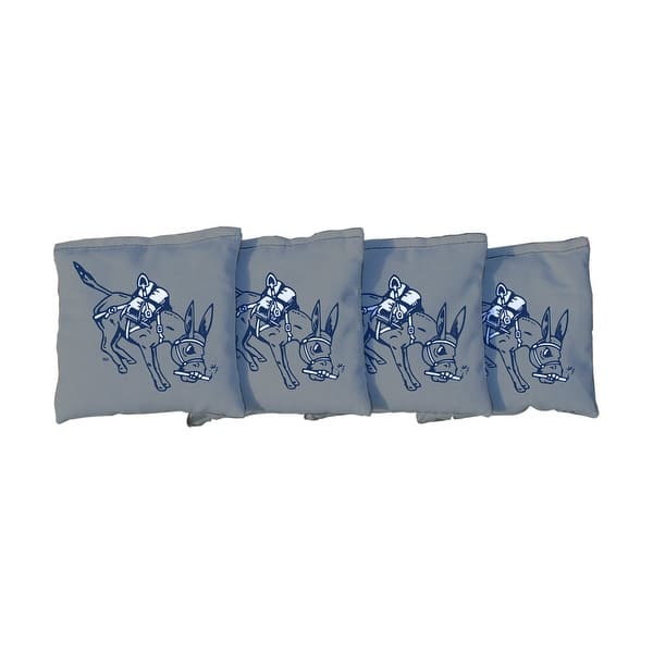 slide 2 of 3, Colorado School of Mines Orediggers Grey Cornhole Bags All-Weather Resin Filled