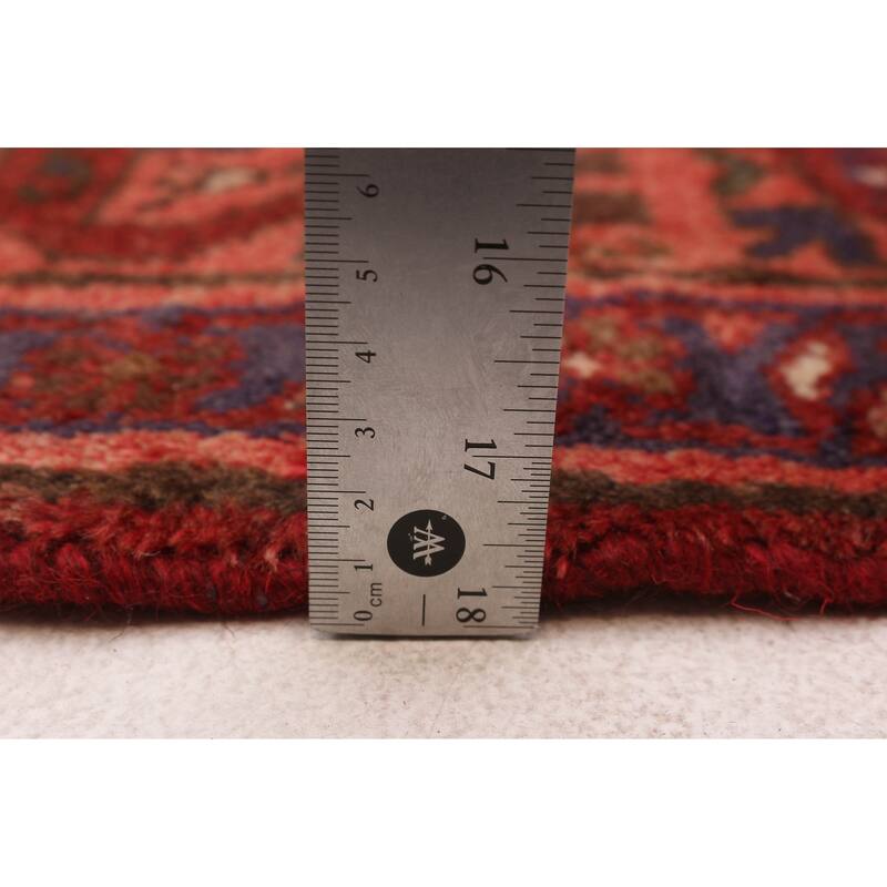 ECARPETGALLERY Hand-knotted Andelz Red Wool Rug - 4'4 x 6'8