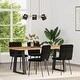 preview thumbnail 10 of 18, vidaXL Dining Chairs 2/4/6 pcs Black Velvet - 17.7" x 21.3" x 32.7"