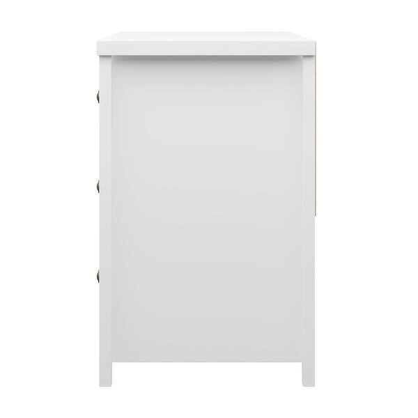 living essentials by hillsdale modern wood 6 drawer dresser Hillsdale Living Essentials 6 Drawer Dresser with Metal Knobs - On Sale - Bed Bath & Beyond