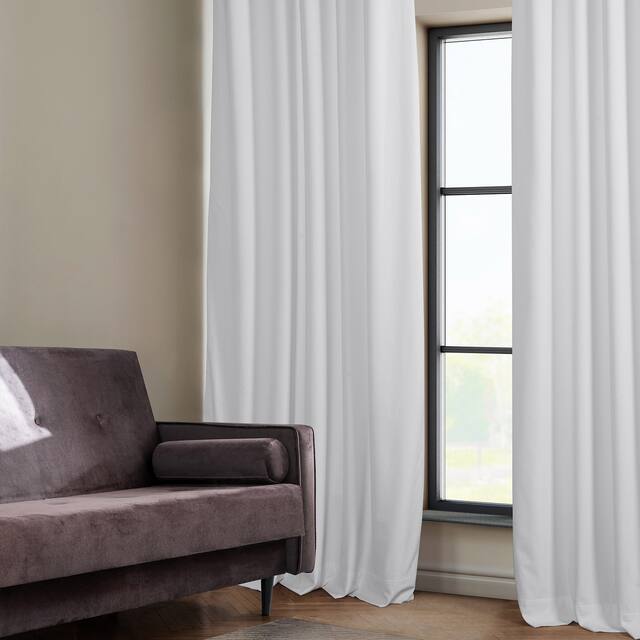 Exclusive Fabrics Heritage Plush Velvet Curtain (1 Panel)