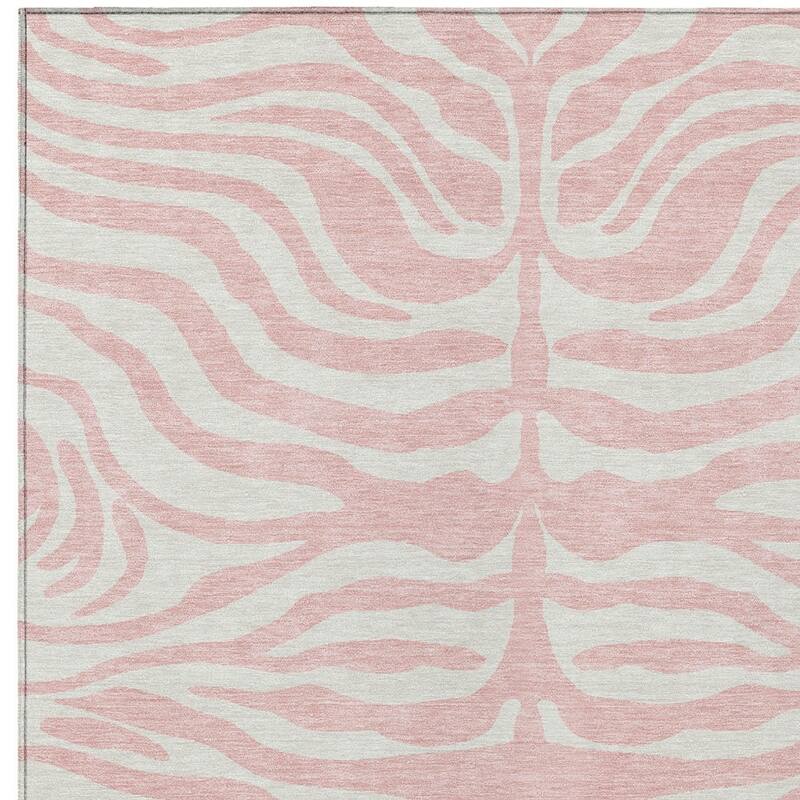HomeRoots Animal Print Transitional Rectangle Outdoor Rug