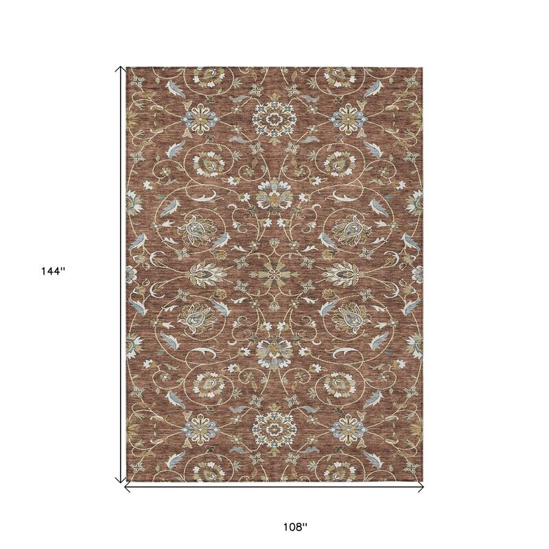 HomeRoots Moroccan Transitional Rectangle Outdoor Rug