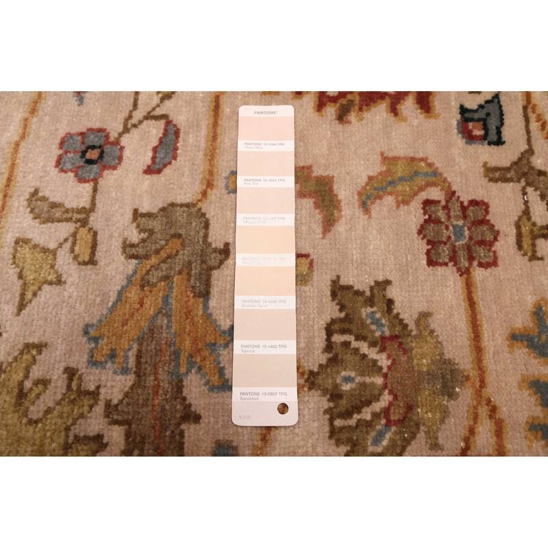 ECARPETGALLERY Hand-knotted Jules Serapi Ivory Wool Rug - 3'11 x 5'11