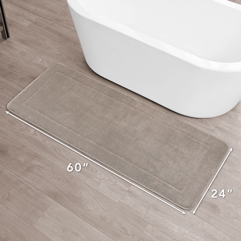 Oliver Brown Terry Memory Foam Bath Mat