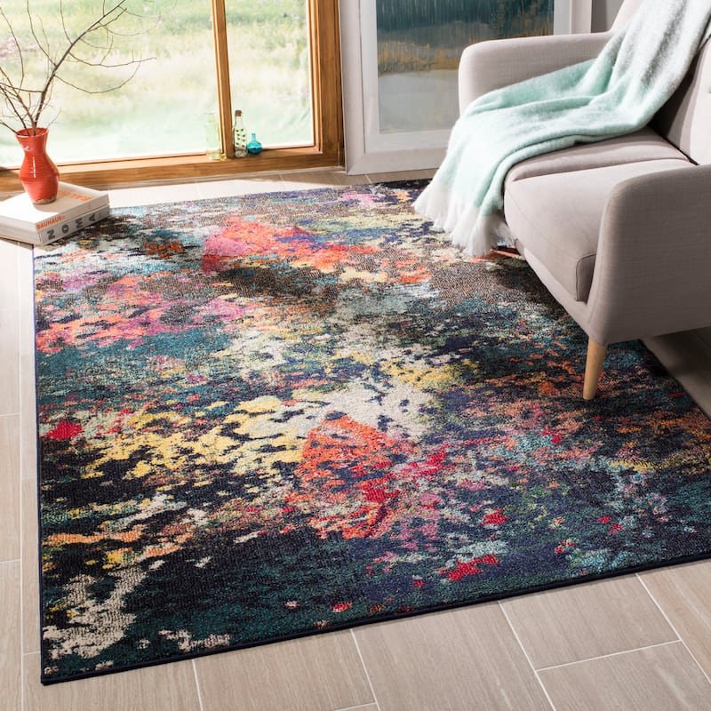 SAFAVIEH Monaco Hilel Boho Rug - 9' x 12' - Brown/Teal