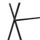 preview thumbnail 17 of 32, Metal Twin Size House Platform Kids Bed Frame with Triangle Structure, Pink