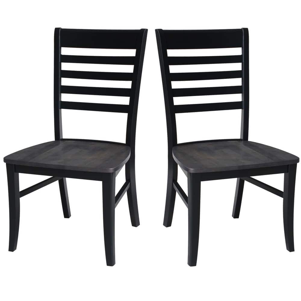Solid Wood Cosmo Roma Dining Chairs, Set of Two