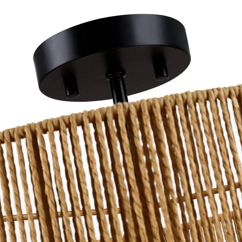 Dorn Tiered Drum Semi-Flush Mount