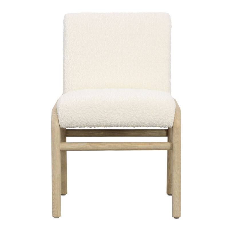 Fleetwood Upholstered Dining Chair, Cream