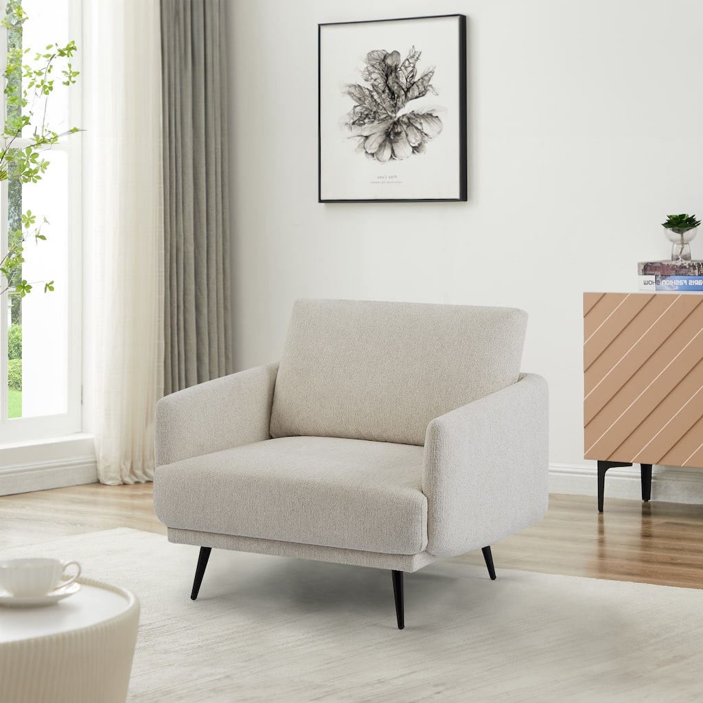 Karaka 37.5"W Oversized Armchair Leisure Sofa Accent Chair