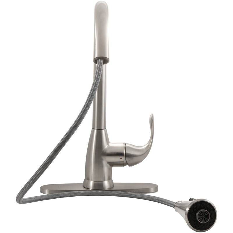 Ackland AKKFCK1HGR8401-803 FlowCurve 8" 1.8 GPM Single Hole Kitchen