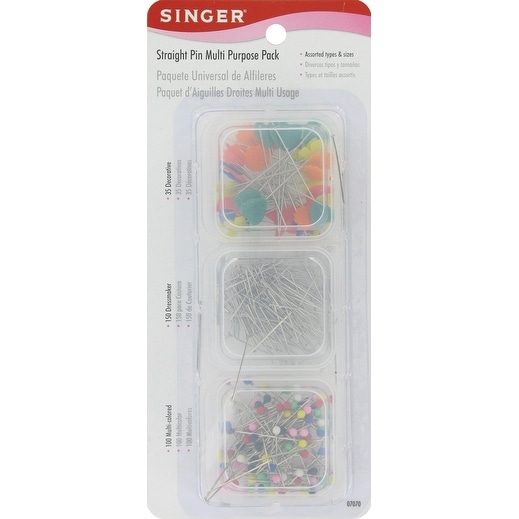 Straight Pins-Assorted 285/Pkg