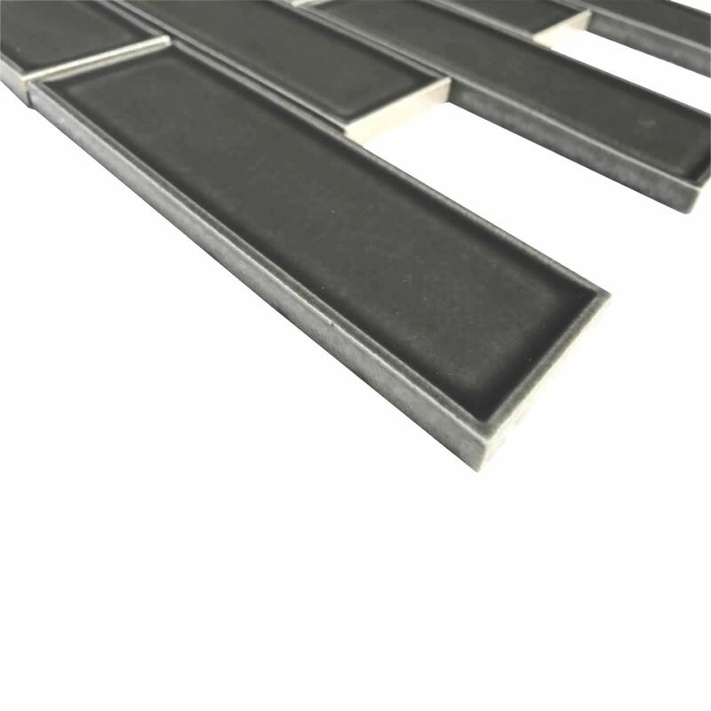 Century 2" x 6" Brick Porcelain Mosaic Tile