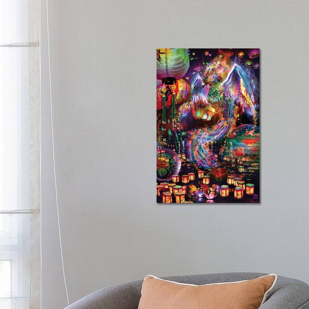 iCanvas "Phoenix" by Jumbie Canvas Print