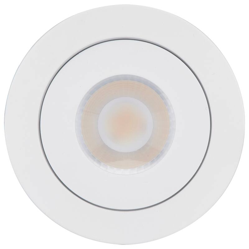 Starfish 9W LED Gimbal Downlight 4 Inch 2700K-5000K RGB Tunable White Remote Driver White