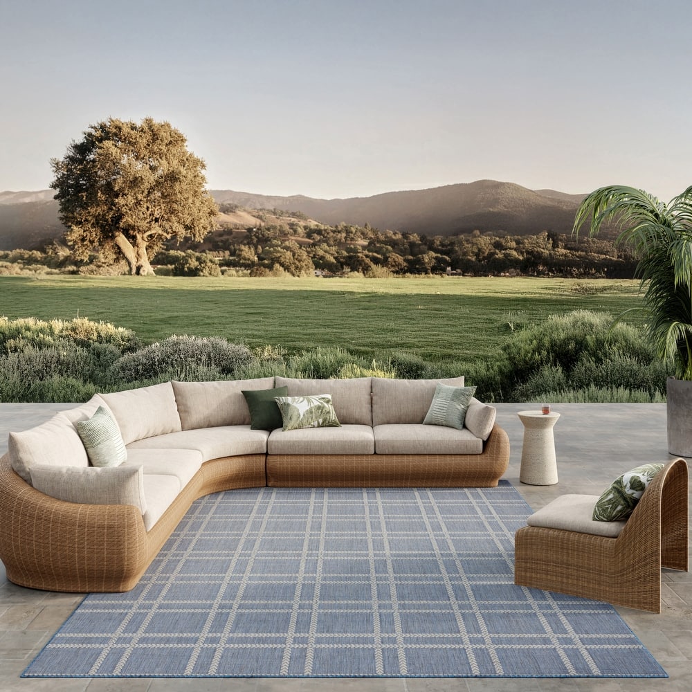 Nourison Horizon Indoor/Outdoor Geometric Area Rug