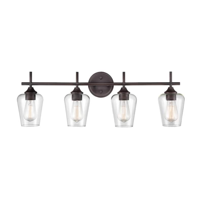 Millennium Lighting Ashford 4 Light 31" Wide Bathroom Vanity Light - Rubbed Bronze