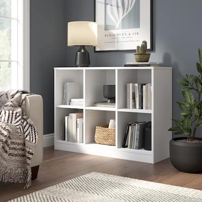 Bush Furniture Universal 6 Cube Organizer Storage Shelf